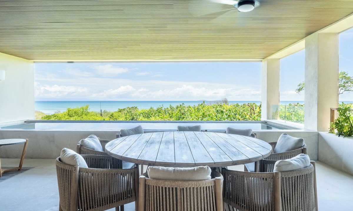 Higuera Blanca Apartment | BEACH ACCESS:4 BR +Ocean VIEW+ Pool +Breakf C + Golf Cart+ Gym inside Punta Mita