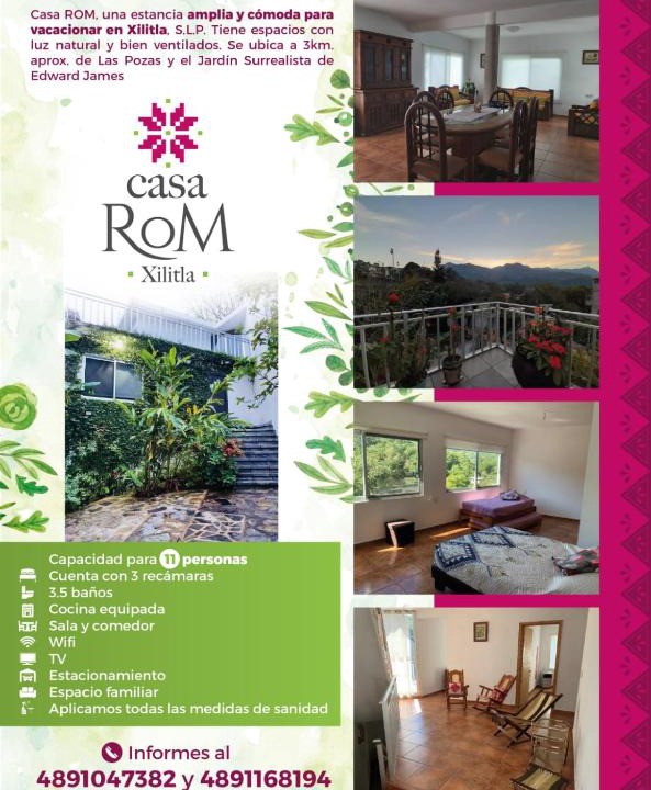 Xilitla House | Casa ROM, en Xilitla con bellas vistas