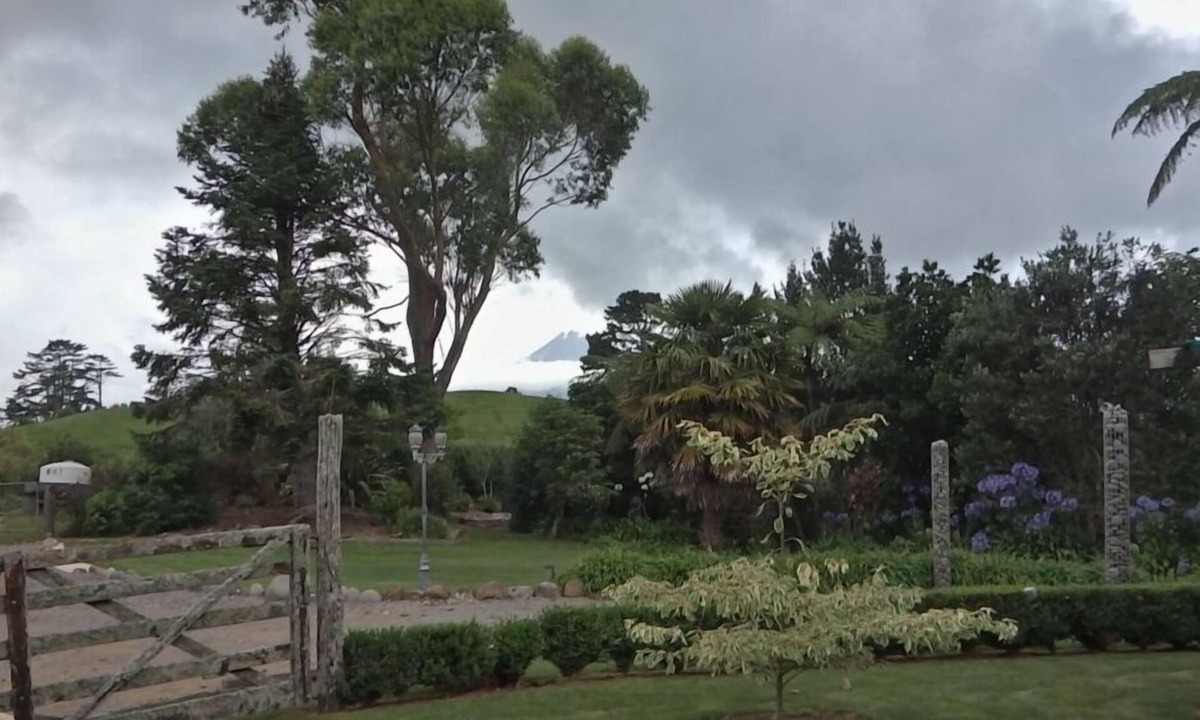 Kaitake Cottage | Rural cottage-large garden and farm outlook.