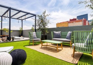 Distingueshed 3BR Apt |Gym+B/Center+2 Exotic Rooftops