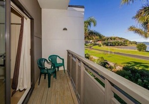 Full seaviews from 2 level two bedroom apartment