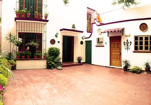 Very close to the House of Frida Kahlo!