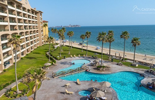 Puerto Penasco Condo | Beachfront Upper Floor Luxury Condo - Sonoran Spa W509 2 BR 2 BA Next to the Pool, High Speed Wi-Fi
