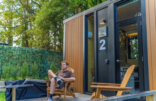 Waitoki House | Kauri Sanctuary Cabin by Tiny Away