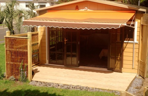 Snells Beach Cabin | A Fantastic Locationn"Just a short walk down the footpath opposite to the Beach"