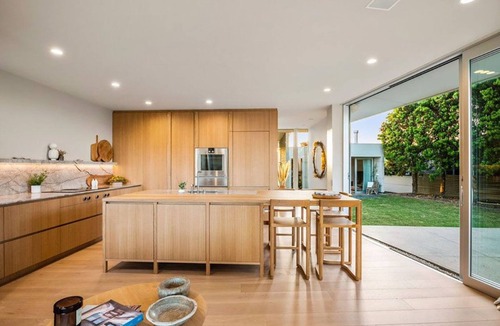 Omaha House | Architectural masterpiece, with private beach access.