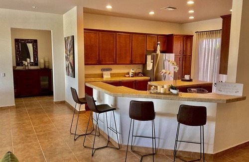 La Paz Villa | Beautiful Villa 256 Paraiso Del Mar, On Peninsula, Golf Course, Secluded Beach.