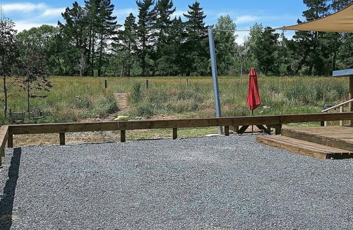 Solway RV Rental | Cabin by pond & camping option