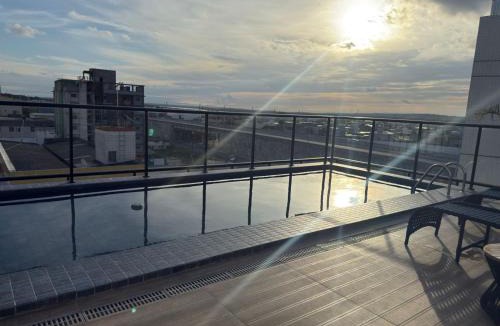 Intermares Apartment | Lindo Studio com rooftop e piscina