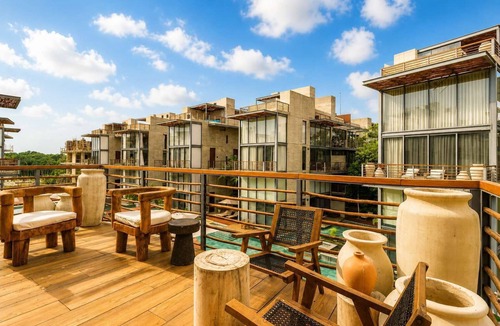 Tulum Apartment | Luxe Penthouse Private Pool, Sauna + Cenote