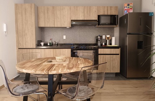 Xochimilco Apartment | Modern Apartment. Best rooftop view in Mexico.
