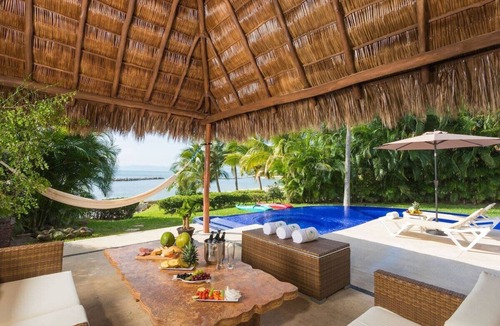 La Cruz de Huanacaxtle House | Oceanfront Retreat with Private Pool & Jacuzzi