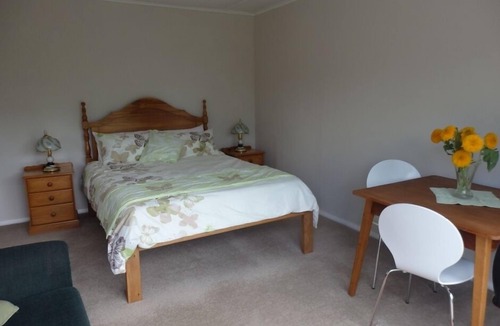 Kaitake Cottage | Rural cottage-large garden and farm outlook.