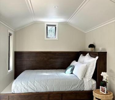 Waitoki House | Two Off Grid Country Cabins 1 Double Bed in Each