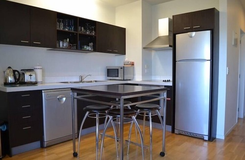 Whitianga Apartment | Upstairs fully self contained apartment with a queen bedroom.