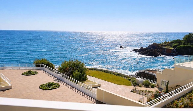 Studio sea view, AC, parking - 4 guests
