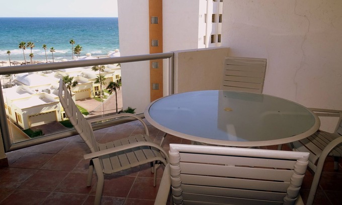 Sandy Beach Condo | Beautiful 1½ Bedroom Condo on the Sea of Cortez at Las Palmas Resort BN-603A