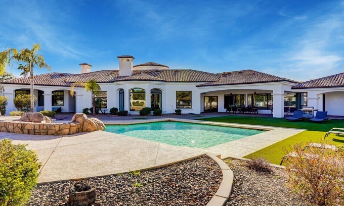 Sandahl House | Villa del Sol Amazing & Luxurious Home Resort-Style Arizona Oasis.