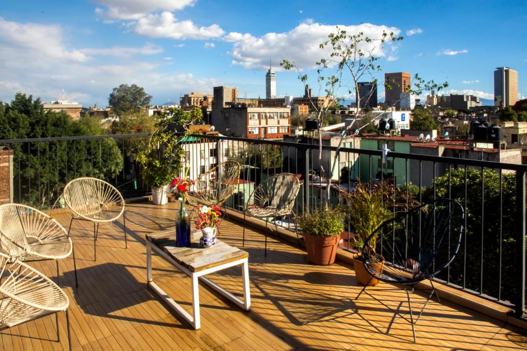 Photo of Patio Balcony in Downtown Mexico City