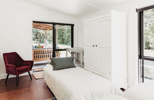 Warkworth Cabin | Hot Tub overlooking a waterfall, near beaches, vineyards, Matakana, Brick Bay